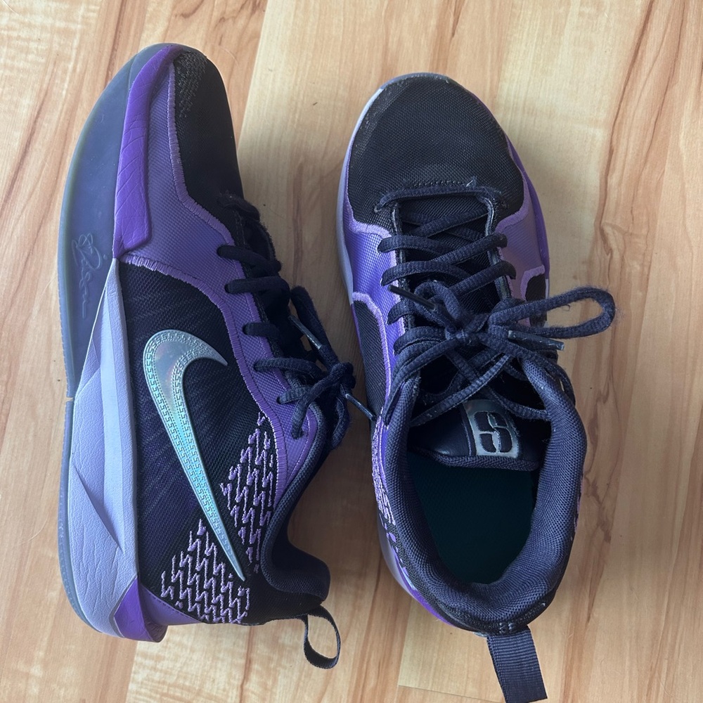 Nike Sabrina 2 Black and Purple Basketball Sneakers